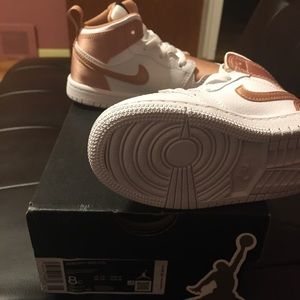 New Rose Gold Girl’s Jordan.